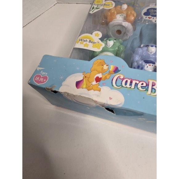 Care Bears Play Along 5 Figures Set 31070 Vintage 2003  BOX DAMAGE SEE PICS - Picture 6 of 7